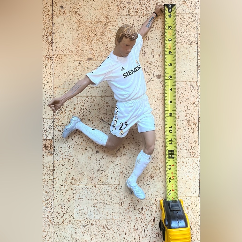 David Beckham Real Madrid Figure FT Champs 12 Inches 30 cm #23 Siemens READ DES!